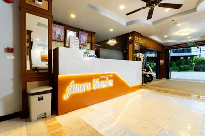a store front with a sign on the front of it at Amorn Mansion in Ao Nang Beach