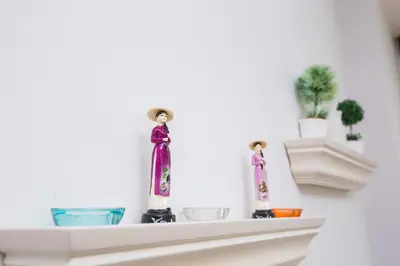 a bathroom counter with two toothbrushes and a sink at At Seacondo-1 Bedroom-A12 in Klong Muang Beach