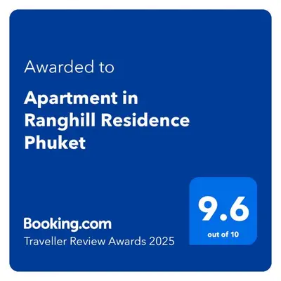 a blue sign that readspared to appointment in rakyilli resilience mindset at Apartment in Ranghill Residence Phuket by month in Phuket Town