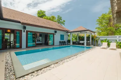 an image of a swimming pool in a villa at Bangtao Boutique Villa in Bang Tao Beach