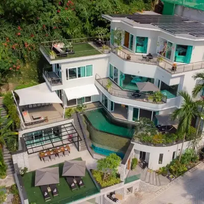 Villa Namaste 7 Bedroom Fully Staffed Seaview Villa