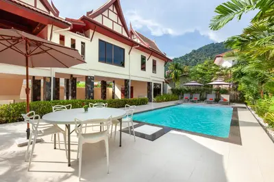 an image of a villa with a swimming pool at Sabai Villa Kata by RESAVA in Kata Beach