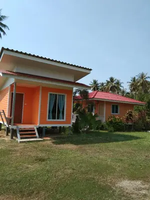 a house with an orange at Baan Kebsap บ้านเก็บทรัพย์ in Ko Yao Noi