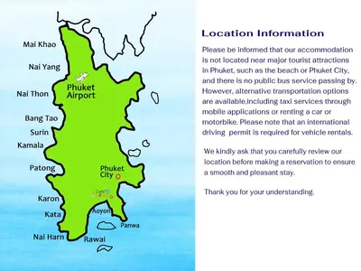 a map of the united kingdom showing the location of the island at Cafe'@luv22 in Phuket Town