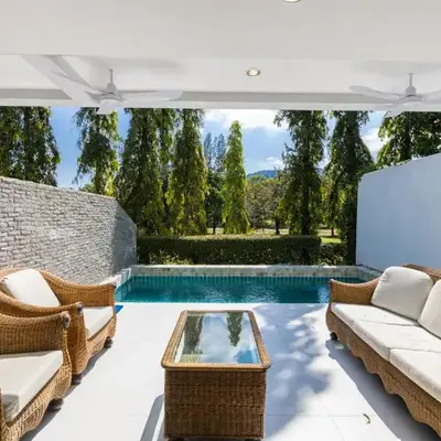 4 bedrooms & bathroom for up to 12 guests 7kms to Patong beach at The Fairways golf villas