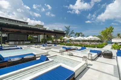 an image of the pool at the resort at Four Points by Sheraton Phuket Patong Beach Resort in Patong Beach
