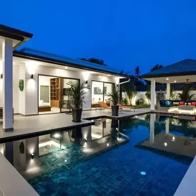 amazing new brand 3 bedrooms pool villa at rawai