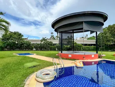 a swimming pool with a swimming poolvisor at Kata Forte Resort in Kata Beach