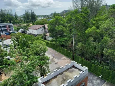 an overhead view of a city with trees and a fence at А2 ВАТСАП669З582I976 примем РУБЛИ in Nai Yang Beach