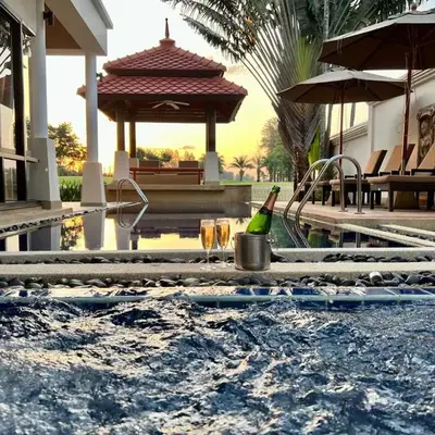 3-4BR Laguna Phuket Golf Course Villa with Pool & Jacuzzi