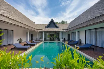 an image of the pool at the villa at Yao Bada Badoo Boutique Resort in Ko Yao Yai