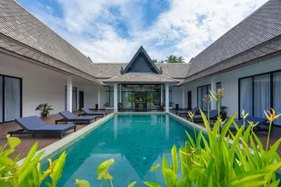 an image of a swimming pool in a villa at Yao Bada Badoo Boutique Resort in Ko Yao Yai