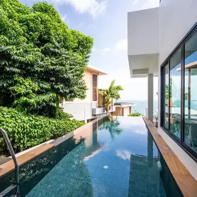 mona seaview pool villa beach front AoYon Beach