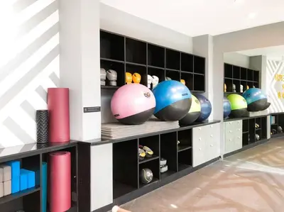 a room filled with lots of different colored balls at Kamala Beach D68 Exclusive Junior Suite in Kamala Beach