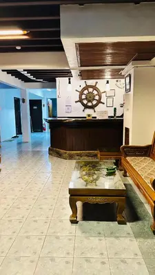 a large room with aasteryasteryasteryasteryasteryasteryasteryasteryasteryasteryastery at Relax Guest House in Patong Beach
